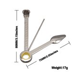 Tobacco Pipe Tool Factory - 3 in 1 Stainless Steel Cleaner Set