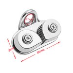 Cam Cleat Supplier - Stainless Steel 316 with Leading Ring