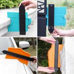 Contour Gauge Factory - 5/10 Inch Shape Multi-Angle Profile