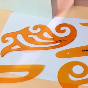 Cloud Ruler Factory - Design Drawing Template Curve Board