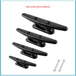 Deck Cleat Factory - Nylon Plastic Low Flat Open Base Cleat