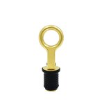 Boat Drain Plug Supplier - Rubber Brass Flip Style Bilge Plug