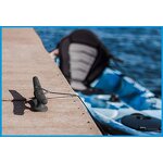 Deck Cleat Factory - Nylon Plastic Low Flat Open Base Cleat