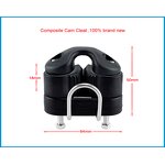 Cam Cleat Supplier - Black Orange Ball Bearing with Ring