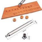 Leather Embossing Stamp Kit Supplier - Alphabet Number Punch Tool