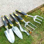 Garden Tool Set Supplier - 5 Pcs Hand Trowel Rake Cultivator