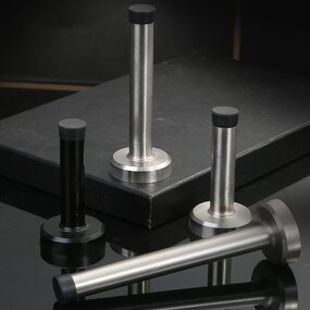 Door Stop Supplier - Stainless Steel Non-perforated Rubber Stopper