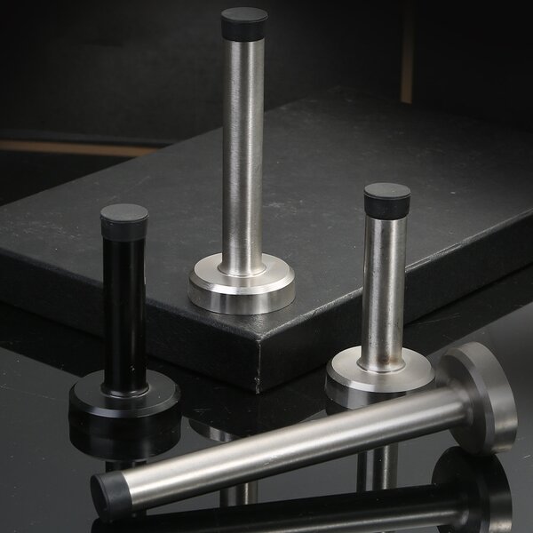 Door Stop Supplier - Stainless Steel Non-perforated Rubber Stopper