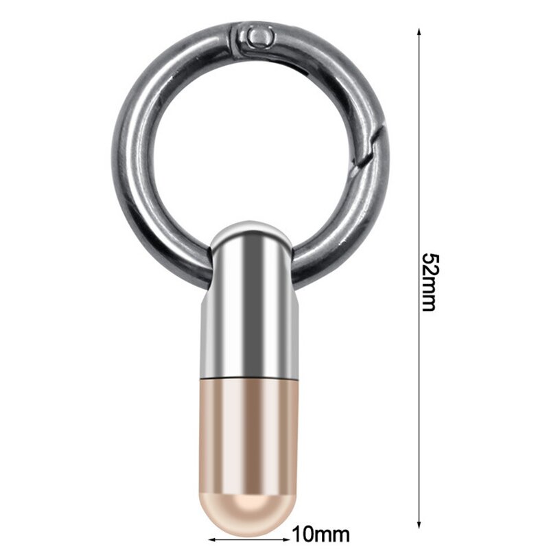 Mini Tool Key Ring Supplier - Stainless Steel Capsule Knife Pendant