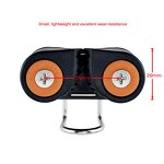 Aluminum Cam Cleat Factory - 2 Row Ball Bearing for 3-12mm Rope