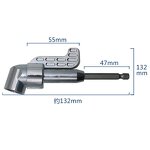 Hex Angle Driver Factory - Adjustable Drill Bit Socket Holder