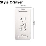 Hinge Repair Plate Factory - Stainless Steel Cabinet Door Fixing