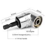 Hex Angle Driver Factory - Adjustable Drill Bit Socket Holder