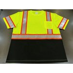 Hi-vis Safety Work Shirt Manufacturer - Class 3 Short Sleeve Reflective Tape