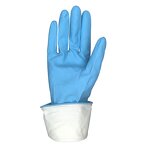 Cotton Lined Latex Gloves Manufacturer - 40gsm Dish Washing Household