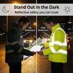 High-Visibility Safety Jacket Factory - Quilted Polyester for Cold Weather