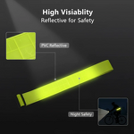 Reflective Safety Waist Belt Factory - PVC for Night Cycling Running