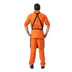 Welding BBQ Apron Factory - Flame Resistant Split Cowhide Leather Chest