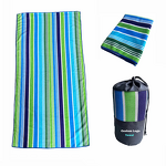 Microfiber Beach Towel Factory - Custom Stripe Polyester Quick Dry