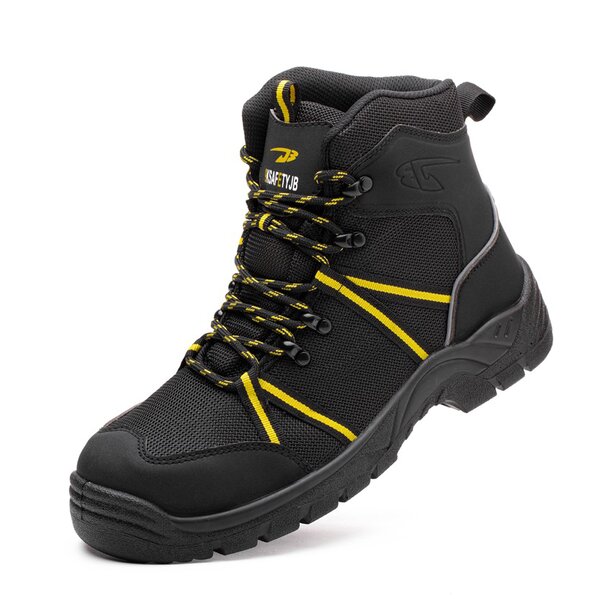 Anti-static Safety Shoe Factory - Steel Toe Steel Insole Fly Knit Non-slip