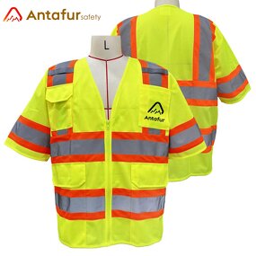 High Visibility Mesh Safety Vest Manufacturer - ANSI ISEA EN ISO 20471 Class 3
