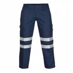 Flame-Retardant Work Pants Factory - Cotton with High-Vis Reflective Strips