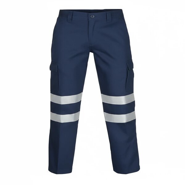 Flame-Retardant Work Pants Factory - Cotton with High-Vis Reflective Strips