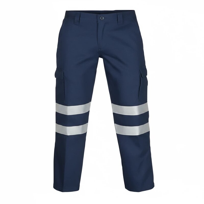 Flame-Retardant Work Pants Factory - Cotton with High-Vis Reflective Strips