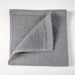 Cotton Waffle Dish Cloth Factory - Honeycomb Grid Dual Use Wet Dry