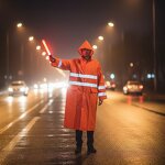 High-Visibility Long Raincoat Factory - Polyester PVC Coating Reflective