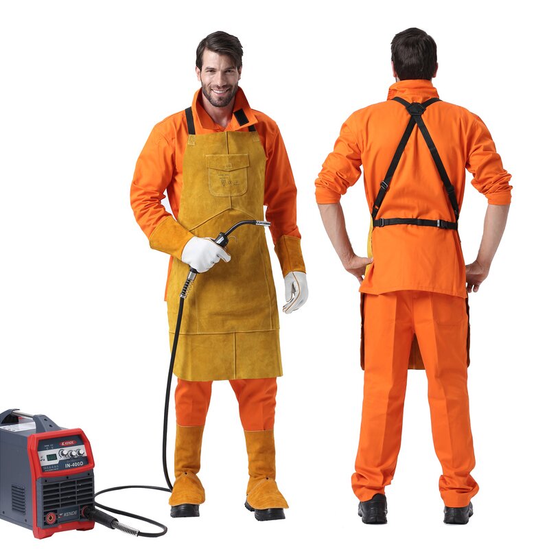 Welding BBQ Apron Manufacturer - Heavy Duty Full Bib Flame Resistant