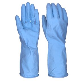 Cotton Lined Latex Gloves Manufacturer - 40gsm Dish Washing Household