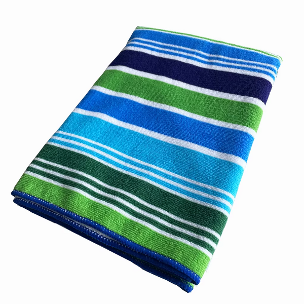 Microfiber Beach Towel Factory - Custom Stripe Polyester Quick Dry