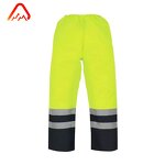 Reflective Safety Rain Pants Manufacturer - ANSI Class 2 EN ISO Class 2