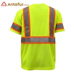 Hi-vis Safety Work Shirt Manufacturer - Class 3 Short Sleeve Reflective Tape