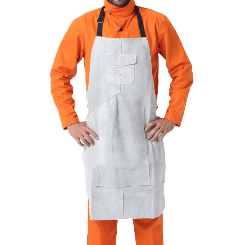 Welding BBQ Apron Factory - Heat Flame Resistant Split Cowhide Leather