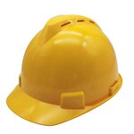Safety Hard Hat Manufacturer - CE EN397 Vented Ratchet Buckle 6 Point