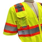 High Visibility Mesh Safety Vest Manufacturer - ANSI ISEA EN ISO 20471 Class 3