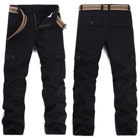 Men's Cargo Work Pants Manufacturer - Heavy Duty Cotton Drill Hot Sale