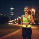 Reflective Safety Waist Belt Factory - PVC for Night Cycling Running