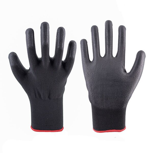 13 Gauge Polyester Gloves Manufacturer - PU Dipping EN388 Certified