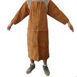 Welding Apron Manufacturer - Heat Flame Resistant Split Cowhide Leather