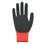 13 Gauge Polyester Gloves Factory - Sandy Nitrile Dipped Palm EN388:2016