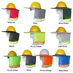 Hard Hat Sun Shield Factory - Full & Standard Brim Mesh Accessories