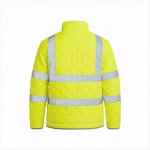 High-Visibility Safety Jacket Factory - Quilted Polyester for Cold Weather