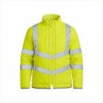 High-Visibility Safety Jacket Factory - Quilted Polyester for Cold Weather