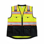 Mens Safety Vest Factory - ANSI Class 2 Custom Logo Mesh