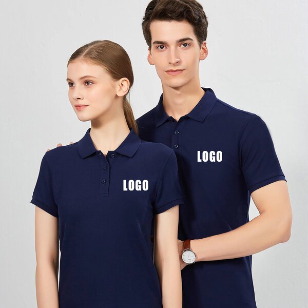 Men's Polo Shirts Factory - Customized Logo Short Sleeve Cotton Pique