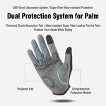 Riding Gloves Factory - SBR Shock Absorption & Touchscreen Compatible