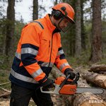 Chainsaw Protective Jacket Factory - High-Visibility Reflective Cut Protection